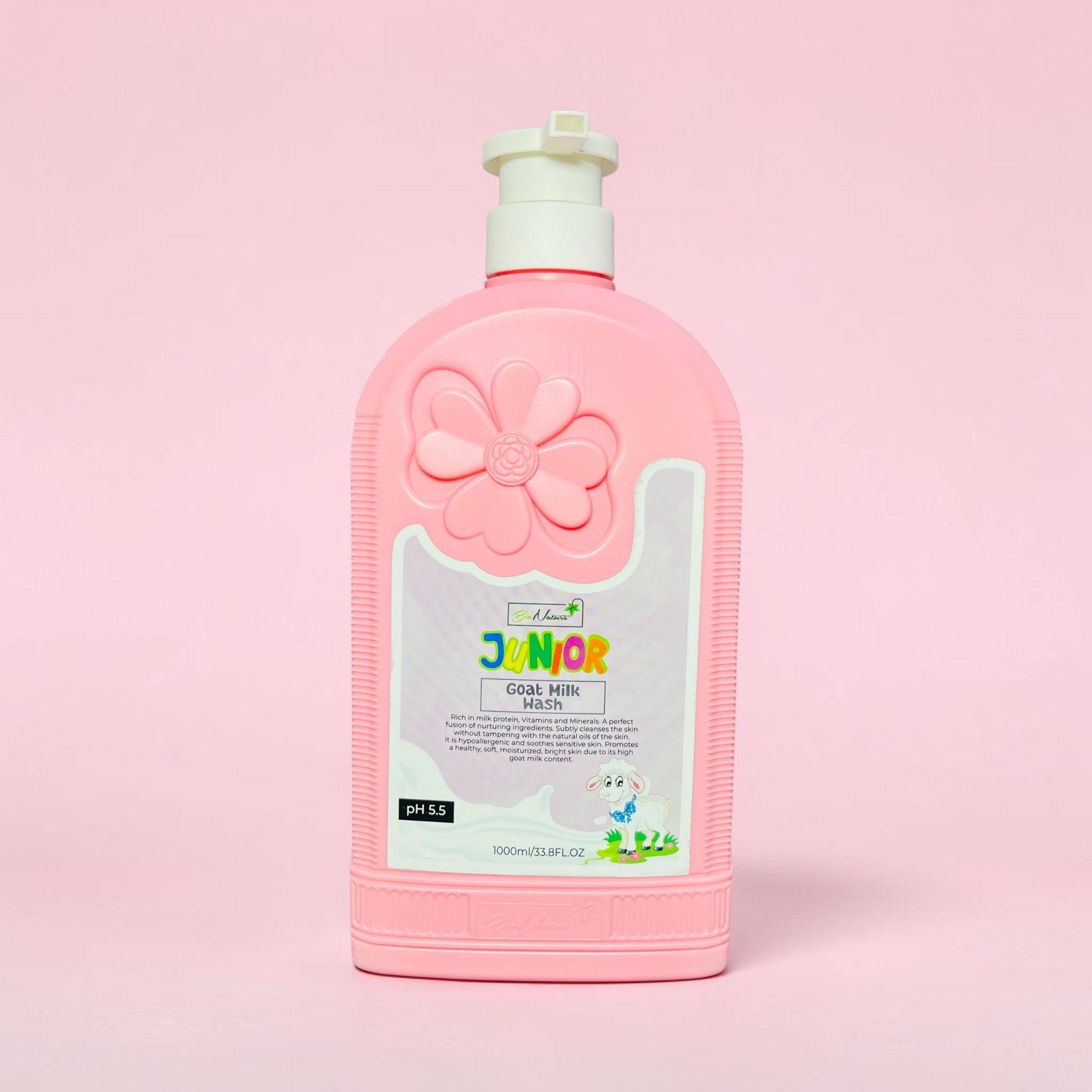 BIONATURE JUNIOR GOAT MILK WASH 1000ML